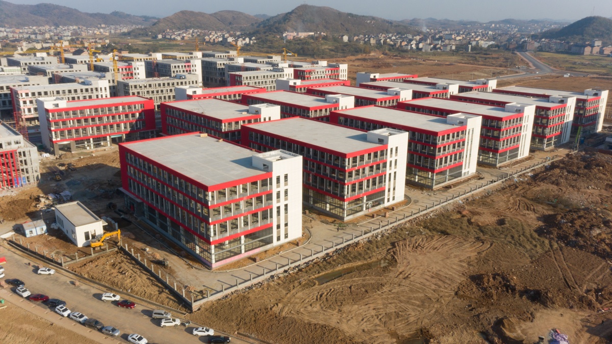 2021年施工廣豐高新區(qū)標(biāo)準(zhǔn)廠房項目